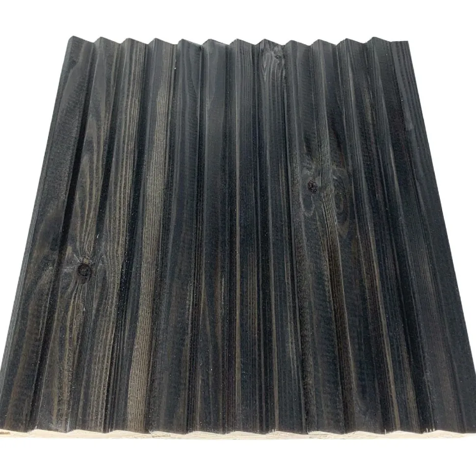 Dyyni-paneeli Cent 15x90x2400mm, mänty, hiili, saunasuoja