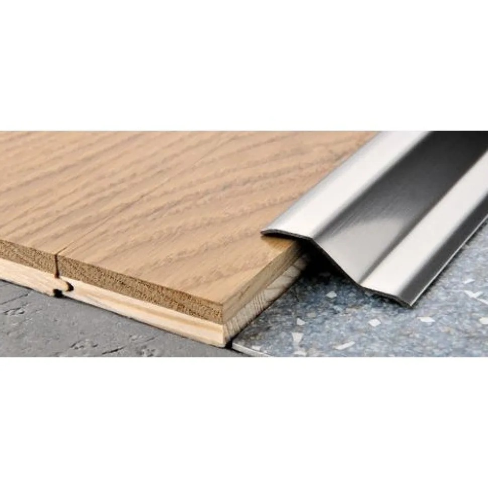 Eritasolista Progress Profiles Profloor 2,7m 38mm 7-12mm kiiltävä rst