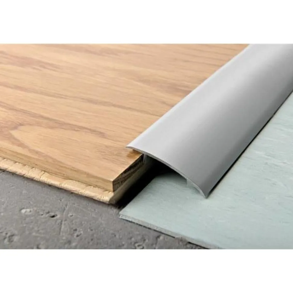 Eritasolista Progress Profiles Protrans 2,7m 36mm 7-13mm anodisoitu hopea