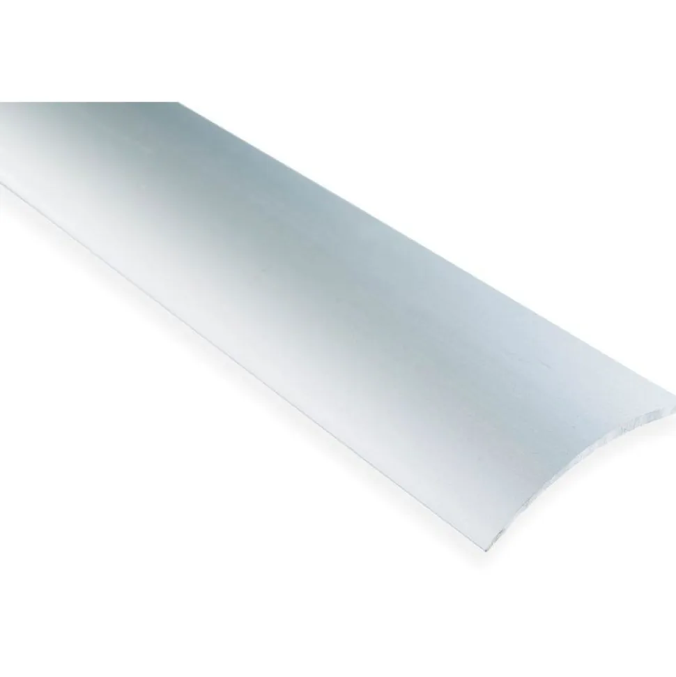 Eritasolista Maler sileä 0-18mm 8,4x61x2000mm alumiini tarra hopea anodisoitu