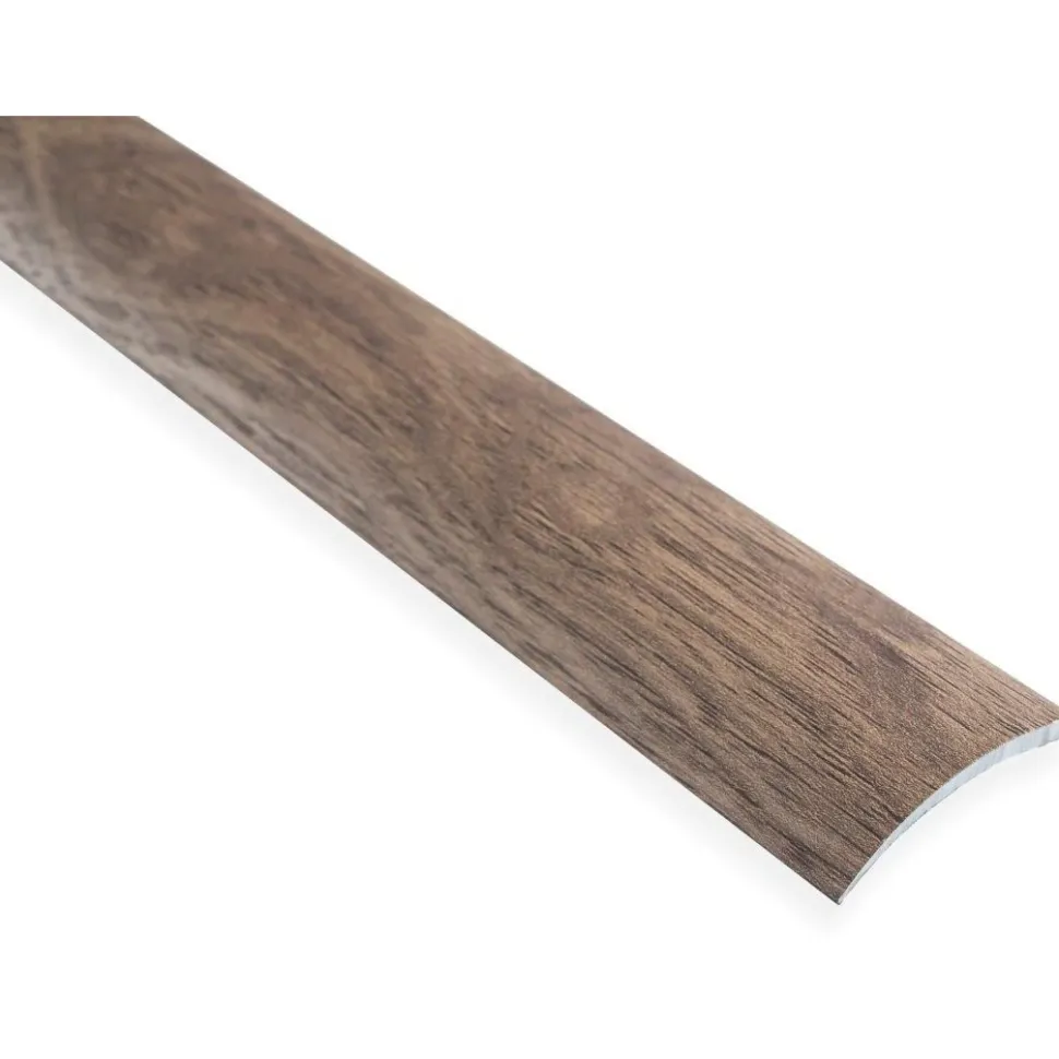 Eritasolista Maler sileä 0-10mm 6,2x41x1000mm alumiini tarra sienna pähkinä