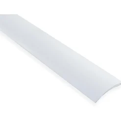 Eritasolista Maler sileä 0-10mm 6,2x41x2000mm alumiini tarra valkoinen maalattu