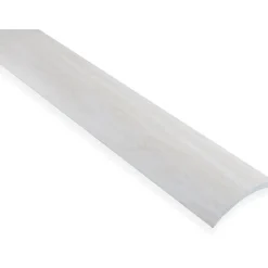 Eritasolista Maler sileä 0-10mm 6,2x41x2000mm alumiini tarra valkosaarni