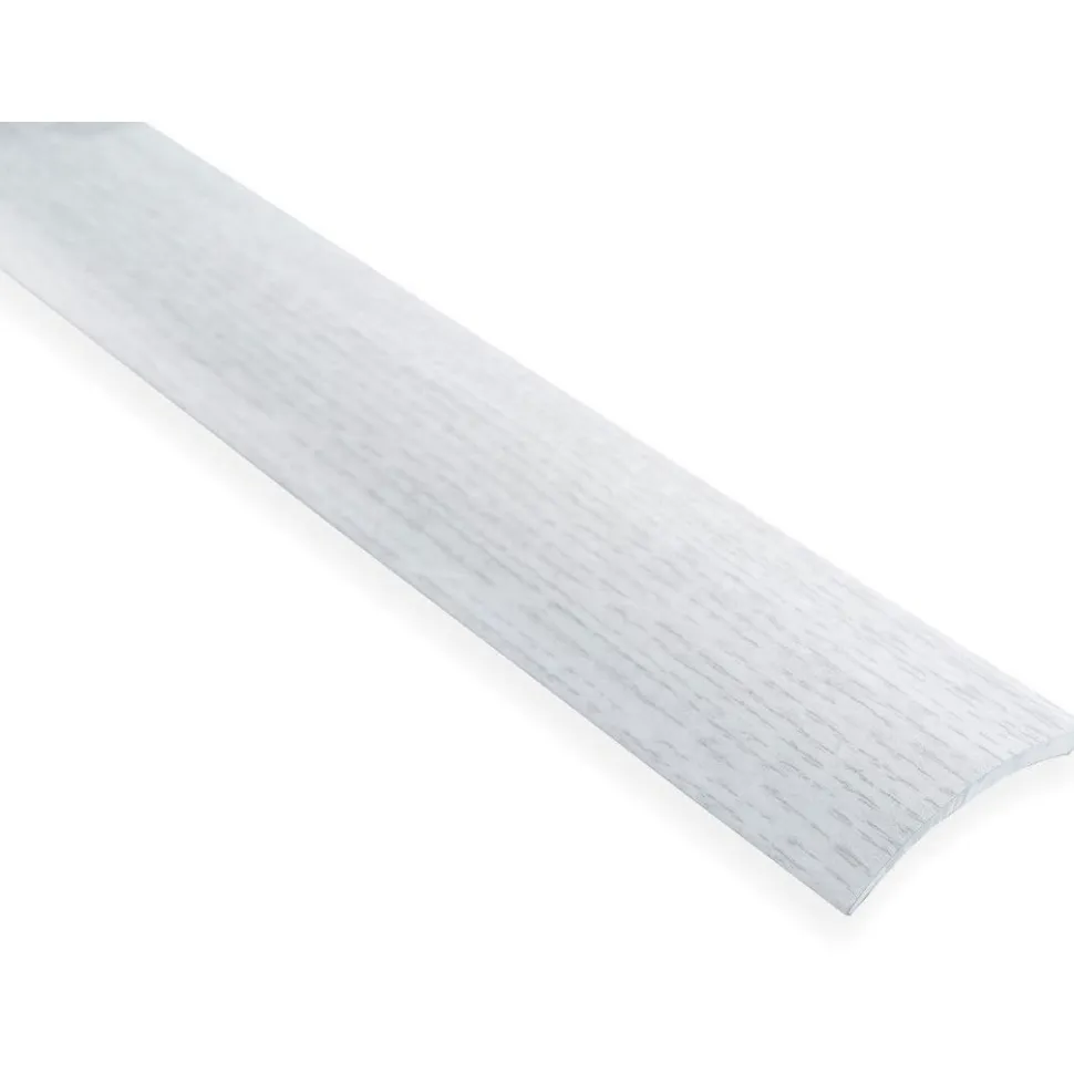 Eritasolista Maler sileä 0-10mm 6,2x41x2000mm alumiini tarra vanilla tammi