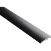 Eritasolista Maler sileä 0-10mm 5x40x1000mm alumiini tulppa musta anodisoitu