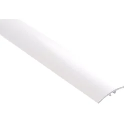 Eritasolista Maler sileä 0-10mm 5x40x1000mm alumiini tulppa valkoinen