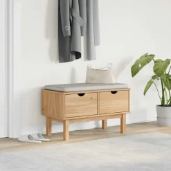 Eteisen penkki OTTA 80x40x45 cm täysi mänty (13462)