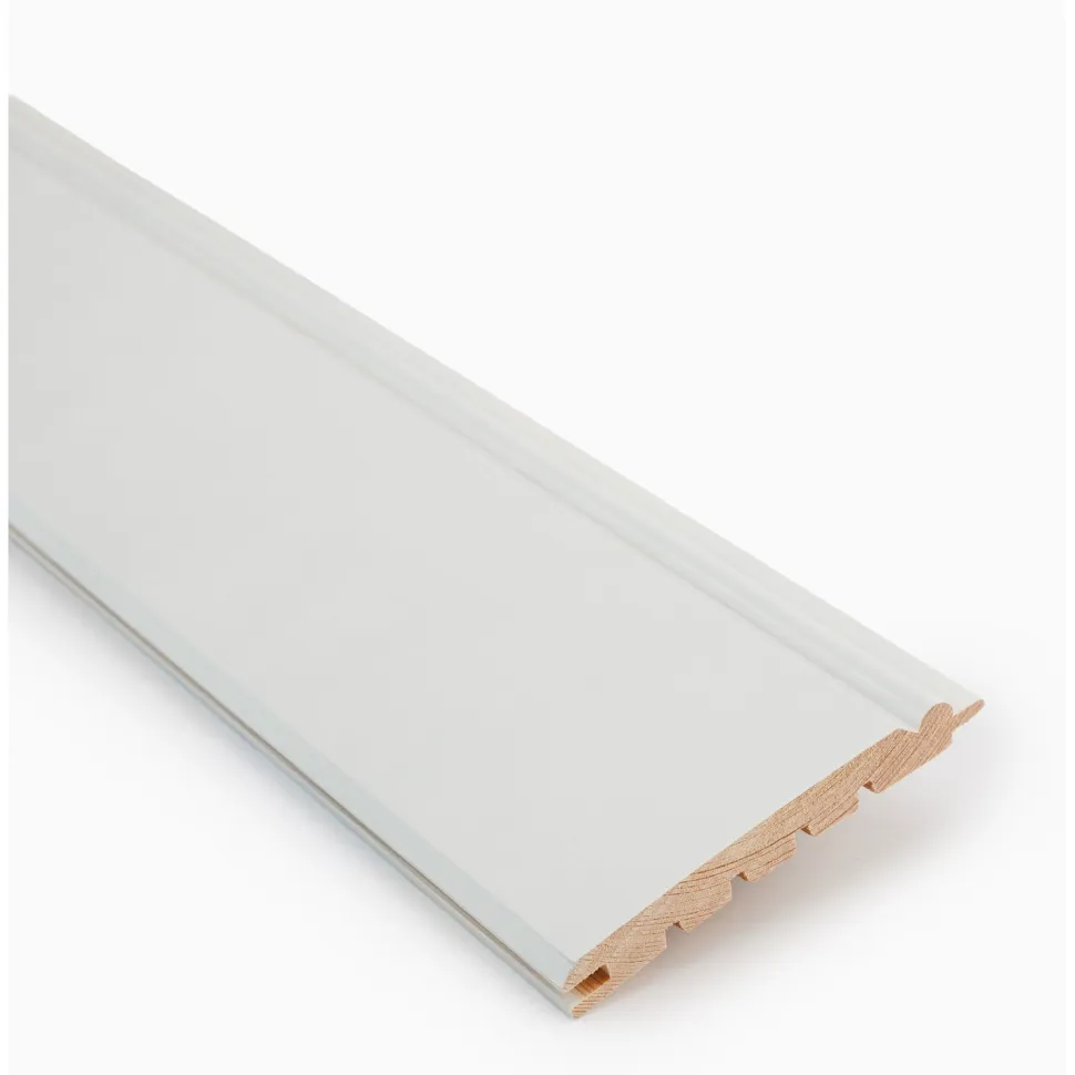 Helmipaneeli Jokiwood 15x95x3170mm, mänty, valkoinen