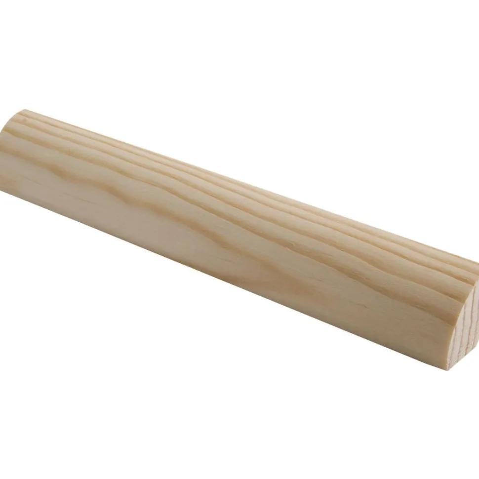 Höylälista Maler Hobby neljännespyöreä 18x18x1000mm mänty puuvalmis