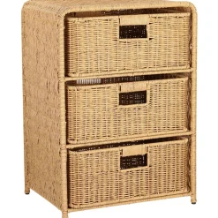 Hylly 3 korilla Home4You BASILE 40x30xK56 cm, luonnonväri, ruskea