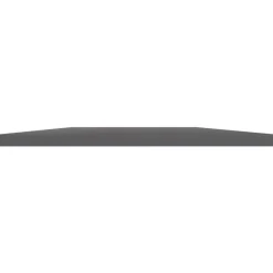 Hyllylevyt 4kpl korkeakiilto harmaa 100x40x1,5 cm