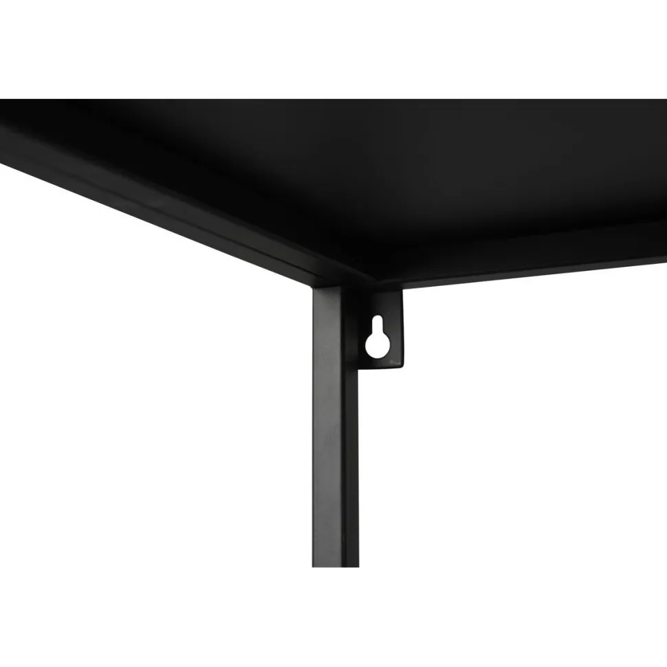 Hylly M&M Alexis 80x80cm musta