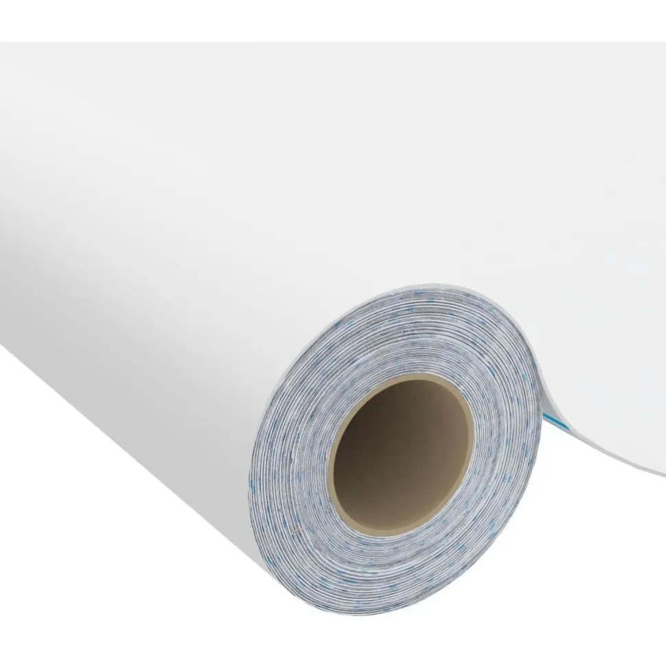 Itseliimautuva huonekalukalvo valkoinen 500x90 cm pvc