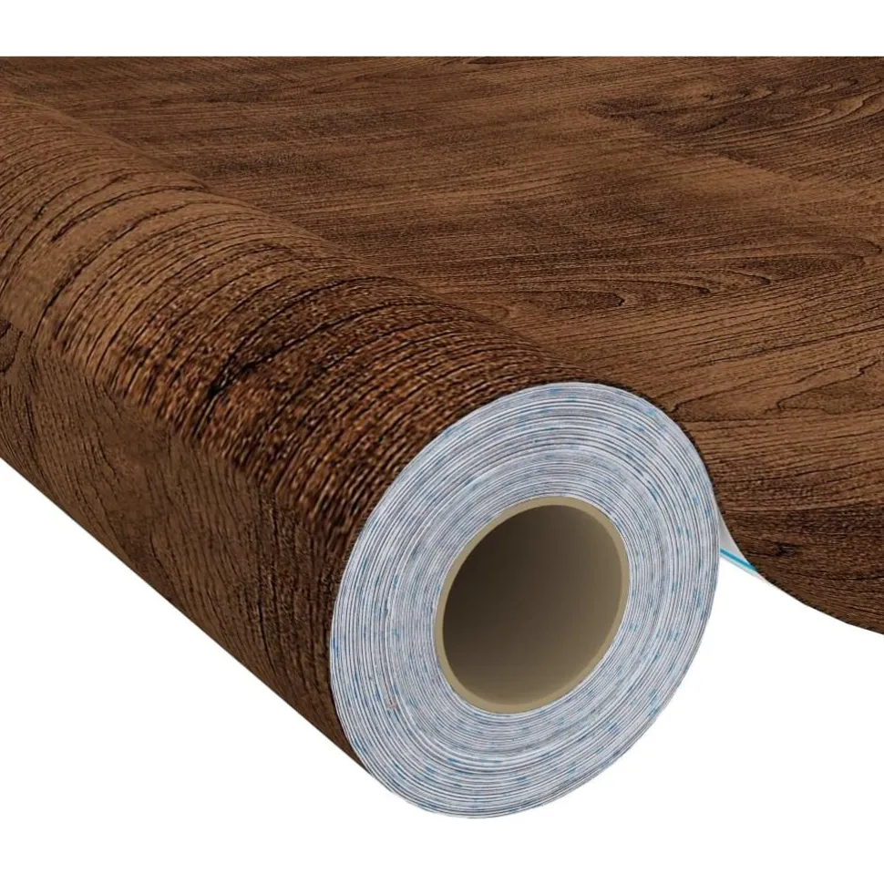 Itseliimautuva huonekalukalvo tumma tammi 500x90 cm pvc