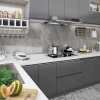 Itseliimautuva huonekalukalvo harmaa 500x90 cm pvc