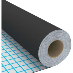 Itseliimautuvat huonekalukalvot 2 kpl musta 500x90 cm pvc