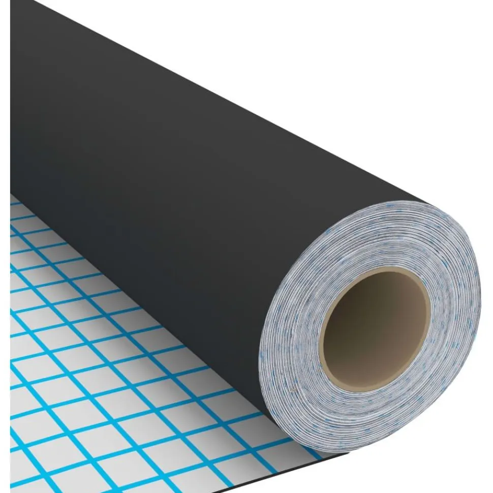 Itseliimautuvat huonekalukalvot 2 kpl musta 500x90 cm pvc