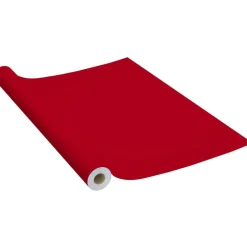 Itseliimautuvat huonekalukalvot 2 kpl punainen 500x90 cm pvc