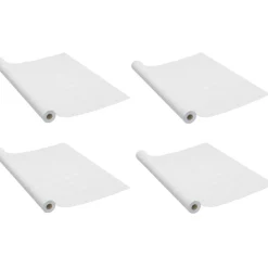 Itseliimautuvat ovikalvot 4 kpl valkoinen puu 210x90 cm pvc