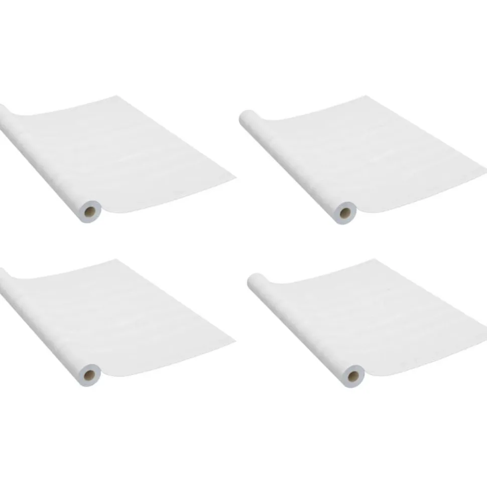 Itseliimautuvat ovikalvot 4 kpl valkoinen puu 210x90 cm pvc