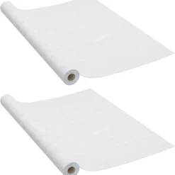 Itseliimautuvat ovikalvot 2 kpl valkoinen puu 210x90 cm pvc