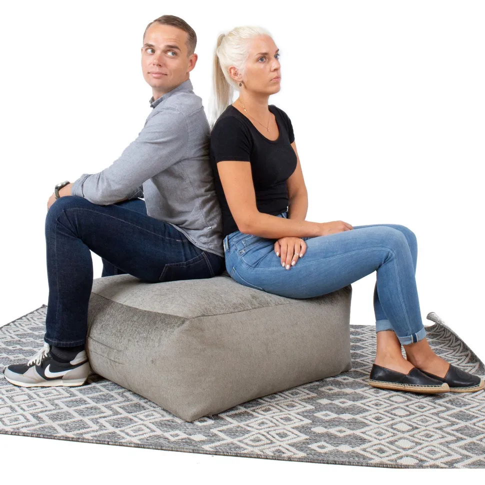 Jakkara Home4You MITSU-MITSU 80x80xK30 cm, vaaleanruskea