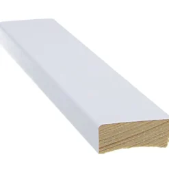Jalkalista Cent 12x32x3300 mm mänty valkoinen