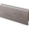Jalkalista Maler ART Koski 16x65x2750mm MDF aito tunne tuhka