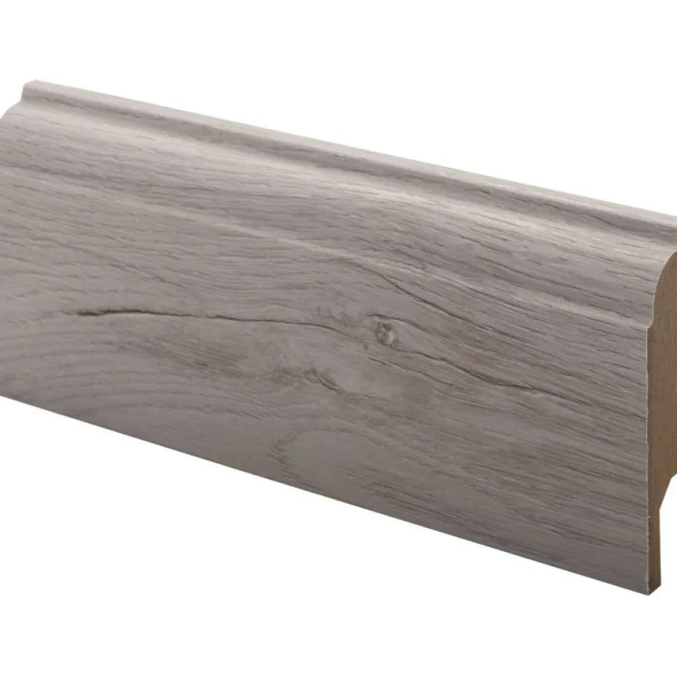 Jalkalista Maler ART Koski 16x65x2750mm MDF aito tunne tuhka