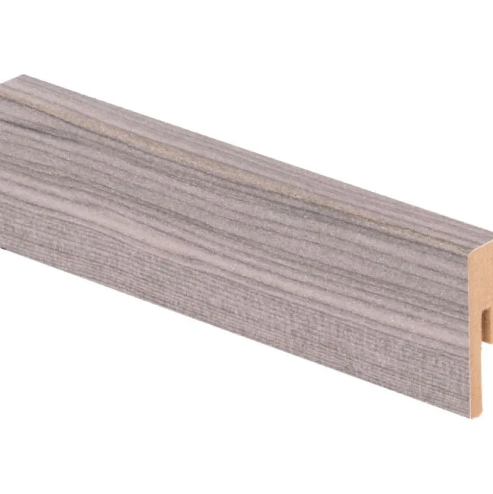Jalkalista Maler R2 Aava 12x42x2750mm MDF harmaa tammi