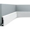 Jalkalista Orac Decor SX155 25x108x2000 mm polystyreeni valkoinen