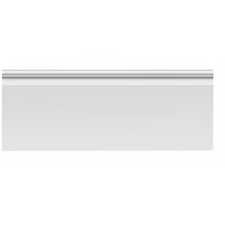 Jalkalista Lundbergs Alva 16x100x2070mm MDF valkoinen