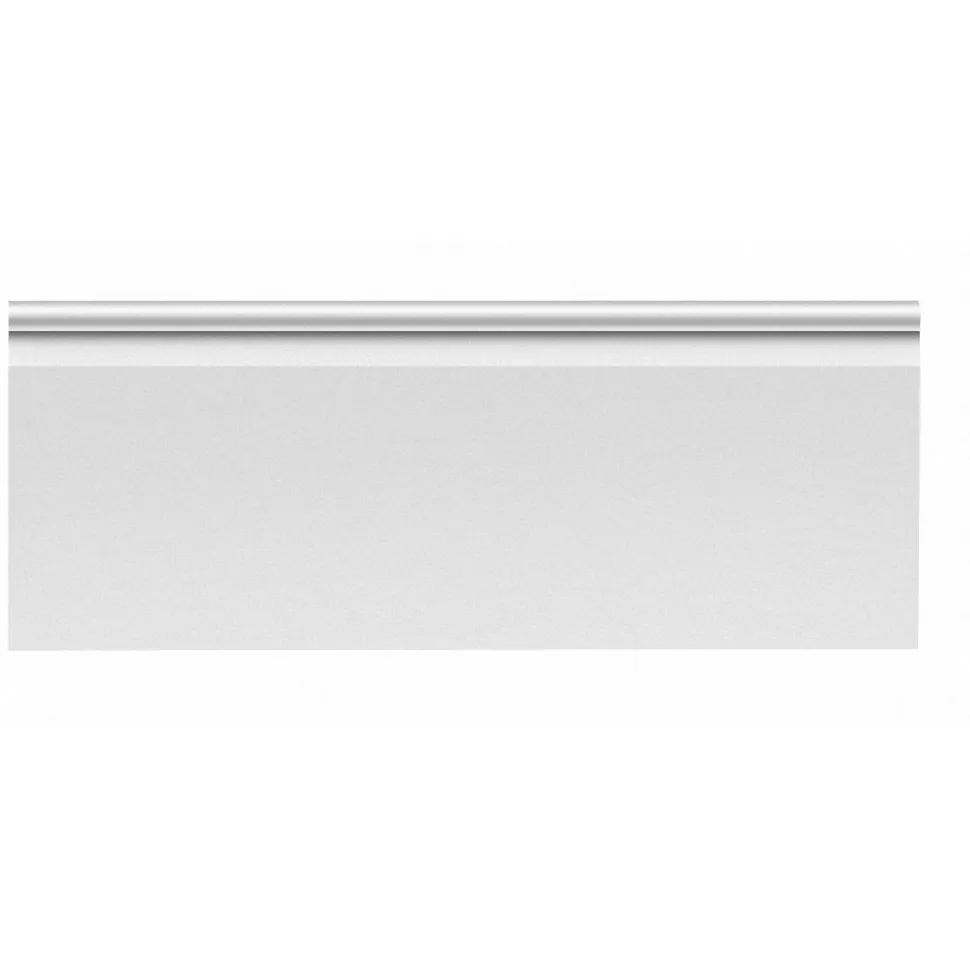Jalkalista Lundbergs Alva 16x100x2070mm MDF valkoinen