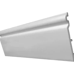 Jalkalista Lundbergs 140x2000mm valkoinen