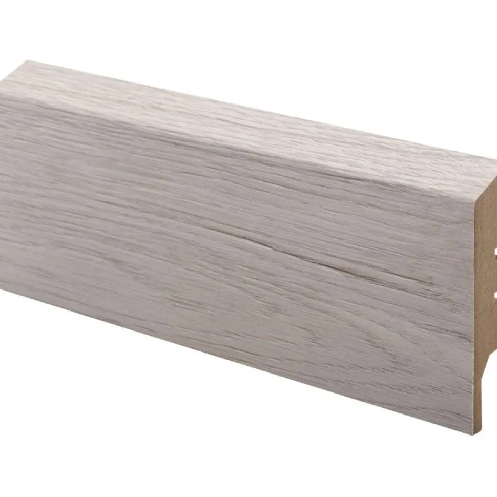 Jalkalista Maler ART Siru 16x65x2750mm MDF aito tunne tuhka