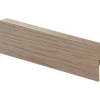 Jalkalista Maler Create Home Eco Plus R2, 12x42x2750mm, mdf, light oak