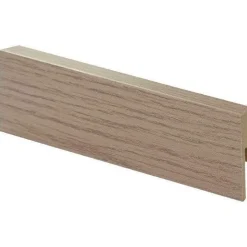Jalkalista Maler Create Home Eco Plus R2, 12x42x2750mm, mdf, light oak