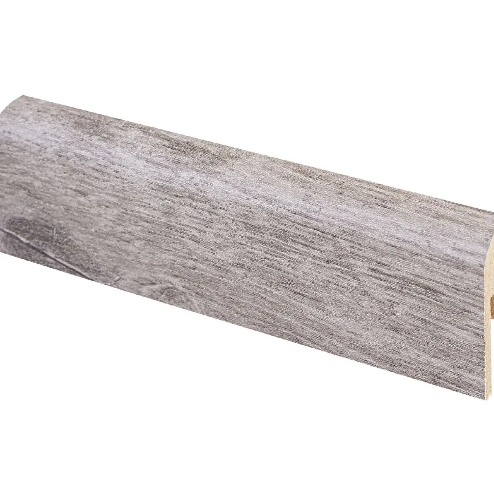Jalkalista Maler Lamella R10, 12x42x2750mm, mdf, ruskeanharmaa kingston tammikuvio