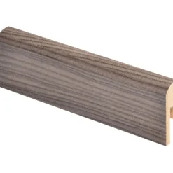 Jalkalista Maler R10 Pyörre 12x42x2750mm MDF harmaa tammi