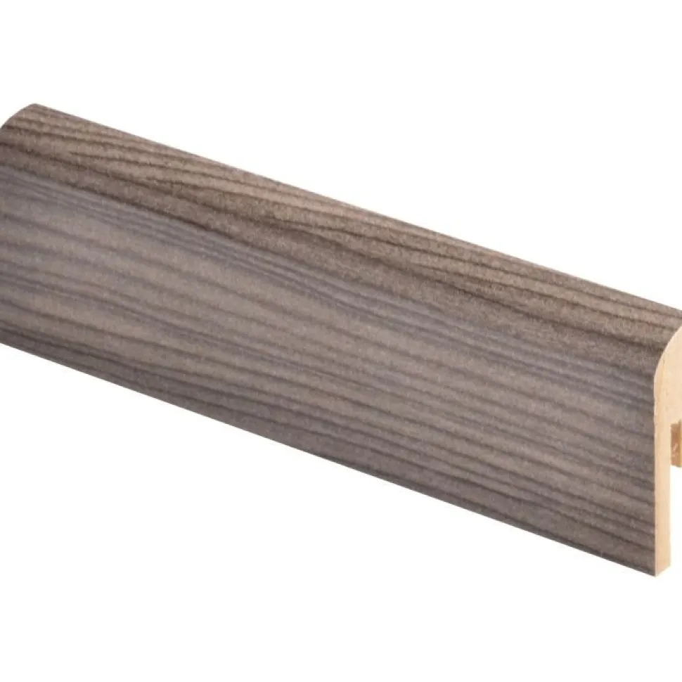 Jalkalista Maler R10 Pyörre 12x42x2750mm MDF harmaa tammi
