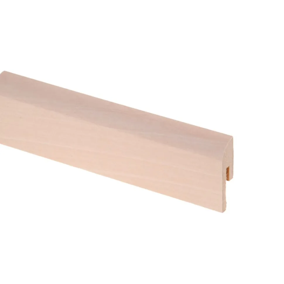 Jalkalista Maler R10 Pyörre 12x42x2750mm MDF koivu