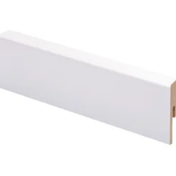 Jalkalista Maler R2, 14x42x2800mm, MDF, valkoinen