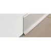 Jalkalista Progress Profiles Skirting 2m 60mm harjattu teräs