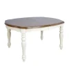 Jatkettava ruokapöytä Home4You Lily 137/182x106,5cm tammi