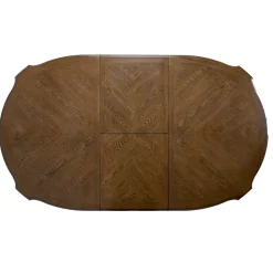 Jatkettava ruokapöytä Home4You Lily 137/182x106,5cm tammi
