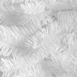 Joulukuusi Nordic Winter, Bling, kapea PVC , luokka C, 180x68cm, valkoinen