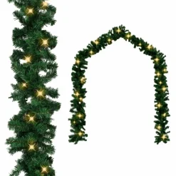 Jouluköynnös LED-valoilla, 10 m
