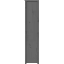 Kaappi 80x35x154 cm mänty musta