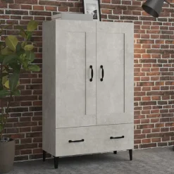 Kaappi 70x31x115 cm, tekninen puu, eri värejä