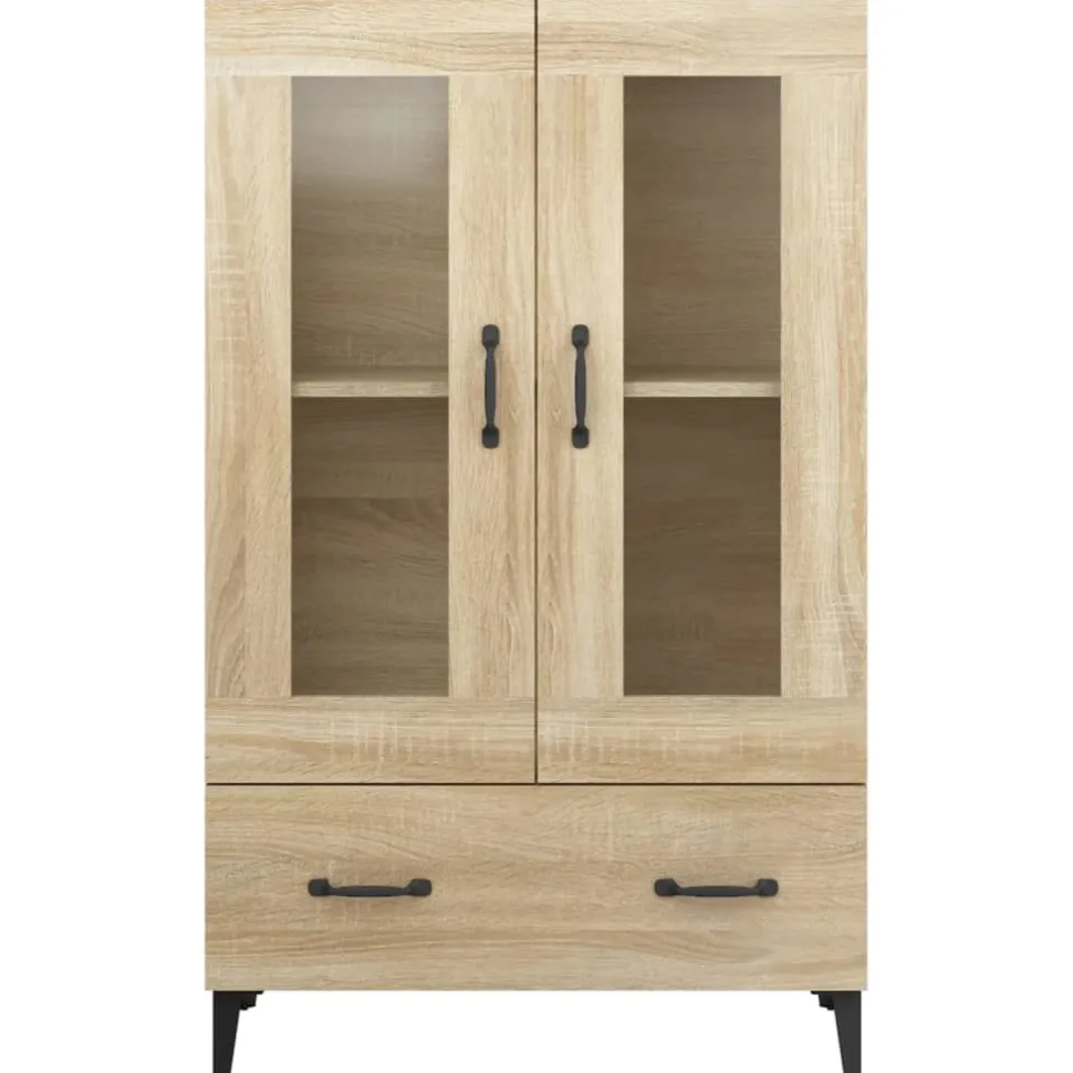 Kaappi 5 70x31x115 cm tekninen puu tammi